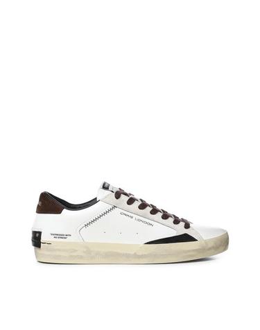[해외직구] 26FW 크라임런던 스니커즈 10003AA9 WHITE BROWN