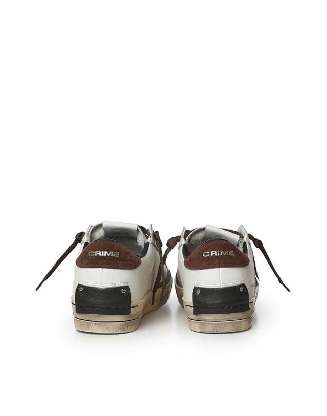 크라임런던 [해외직구] 26FW 크라임런던 스니커즈 10109AA9 Oak Smoke 착용컷