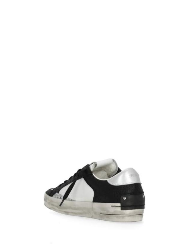 크라임런던 [해외직구] 26FW 크라임런던 스니커즈 22100WA9 20ASK8 DEKUXEBLACK White 착용컷