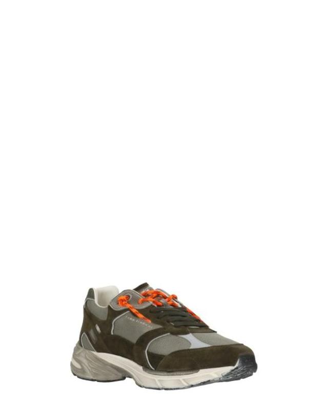 크라임런던 [해외직구] 26FW 크라임런던 스니커즈 10400AA9 80FUGITIVE 9094GREEN Grey 착용컷