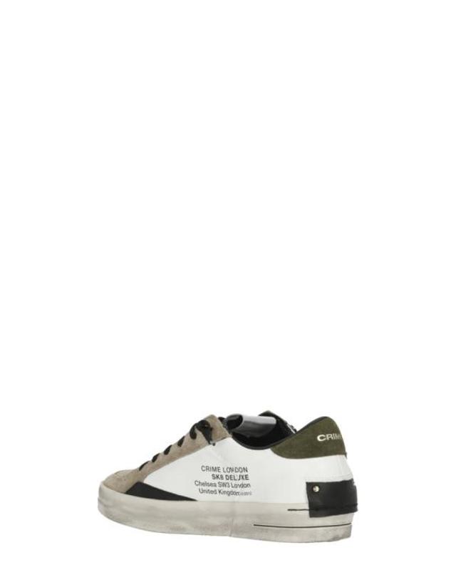 크라임런던 [해외직구] 26FW 크라임런던 스니커즈 10105AA9 10SK8 DELUXEWHITE Neutrals 착용컷