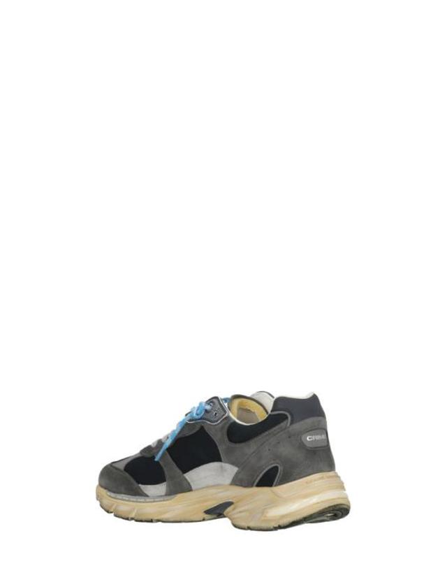 크라임런던 [해외직구] 26FW 크라임런던 스니커즈 10403AA9 40FUGITIVE 9094BLUE Grey 착용컷