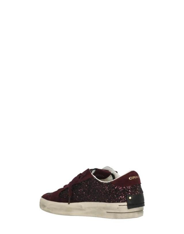 크라임런던 [해외직구] 26FW 크라임런던 스니커즈 23100AA9 71 SKATEBORDEAUX BURGUNDY 착용컷