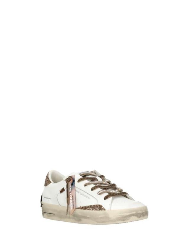 크라임런던 [해외직구] 26FW 크라임런던 스니커즈 23104AA9 10SKATEWHITE Neutrals 착용컷