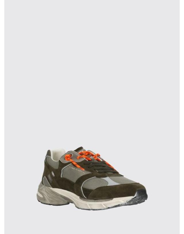 크라임런던 [해외직구] 26FW 크라임런던 스니커즈 10400AA9 80 FUGITIVE 9094 Green 착용컷