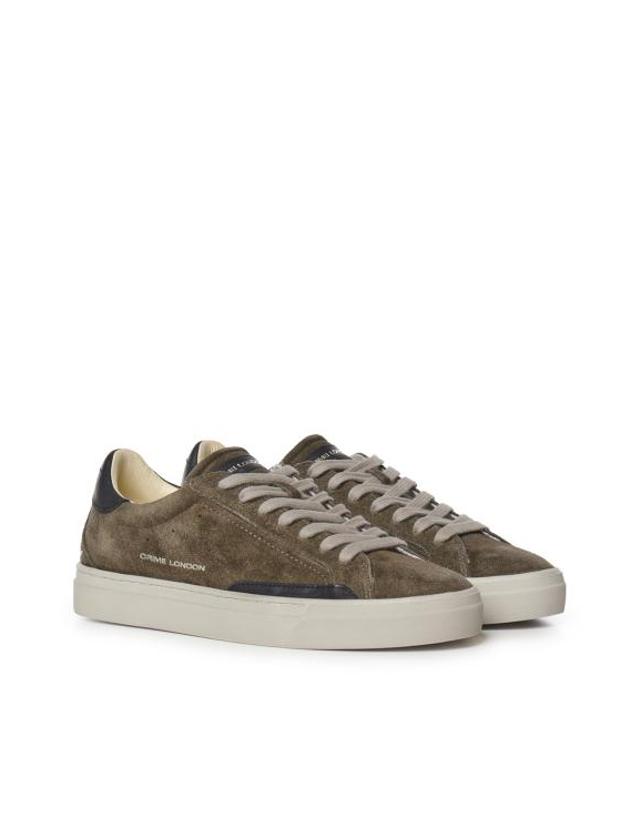 크라임런던 [해외직구] 26FW 크라임런던 스니커즈 10801AA9 OLIVE GREEN 착용컷