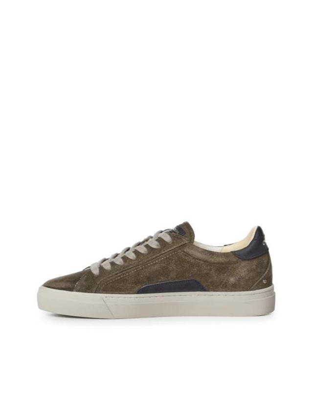 크라임런던 [해외직구] 26FW 크라임런던 스니커즈 10801AA9 OLIVE GREEN 착용컷