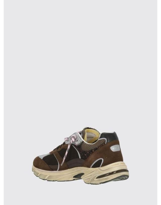크라임런던 [해외직구] 26FW 크라임런던 스니커즈 23400AA9 20 FUGITIVE 9094BLACK Brown 착용컷
