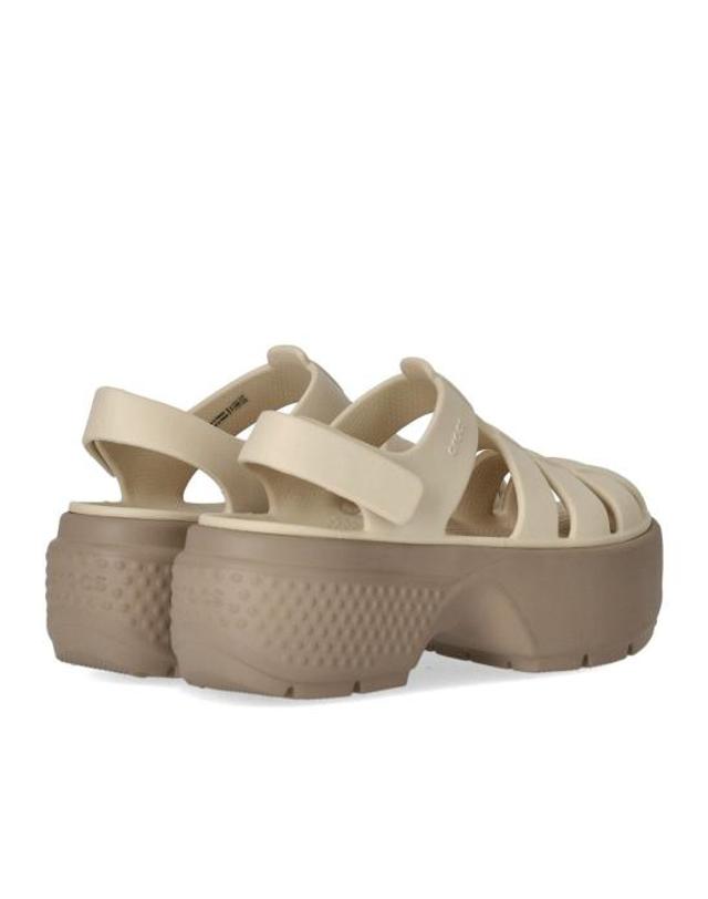 크록스 [해외직구] 25SS 크록스 샌들 CR 209938 AMTI 36 37 Beige 착용컷