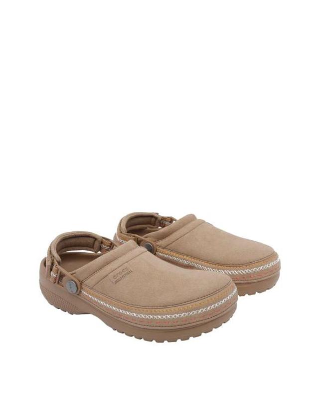 크록스 [해외직구] 26FW 크록스 뮬 슬리퍼 214048SEPI BEIGE 착용컷