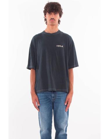 [해외직구] 25FW 싸이클 반팔 티셔츠 451MC01 11 Black
