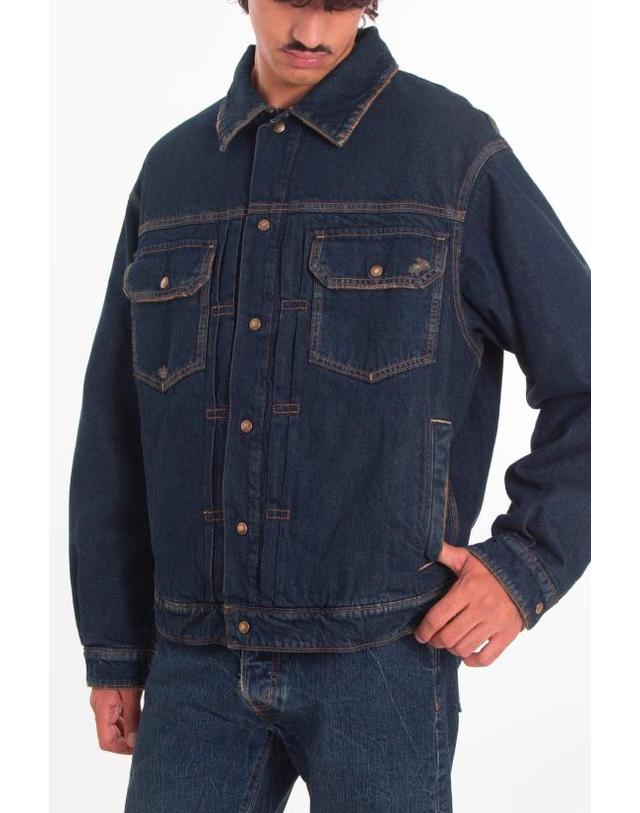 사이클 [해외직구] 25FW 싸이클 데님 자켓 451JI03 83 Denim 착용컷
