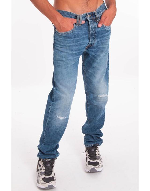 사이클 [해외직구] 25FW 싸이클 데님 팬츠 451P517 12 Denim 착용컷