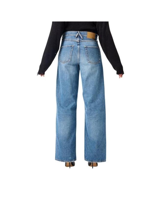 사이클 [해외직구] 26SS 싸이클 데님 팬츠 362P523 07 NAVY BLUE 착용컷