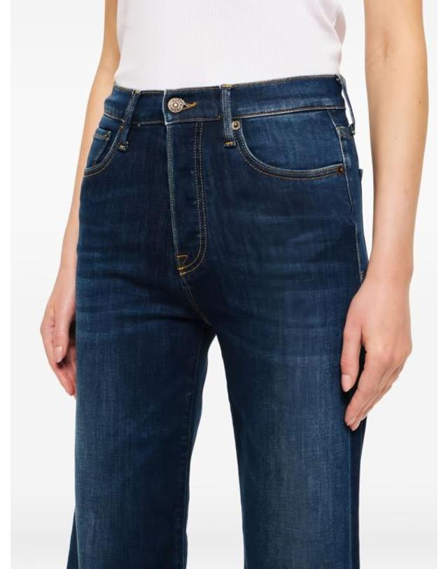 사이클 [해외직구] 26SS 싸이클 데님 팬츠 CC342P51 07 NAVY BLUE 착용컷