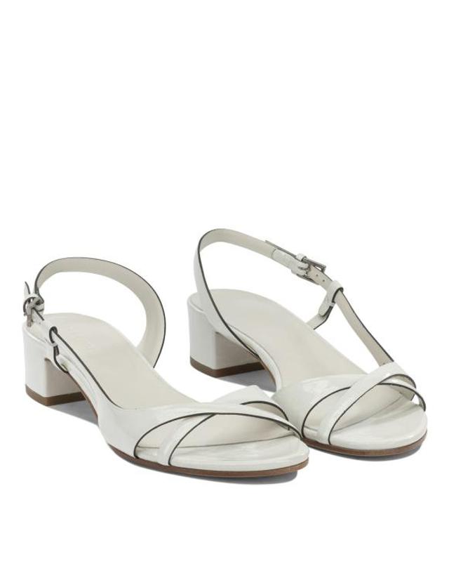 델 카를로 [해외직구] 26SS 델 칼로 샌들 12111ANNVETRO BIANCO White 착용컷