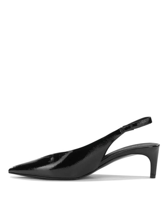 델 카를로 [해외직구] 26SS 델 칼로 힐 펌프스 12103PARISVETRO NERO Black 착용컷