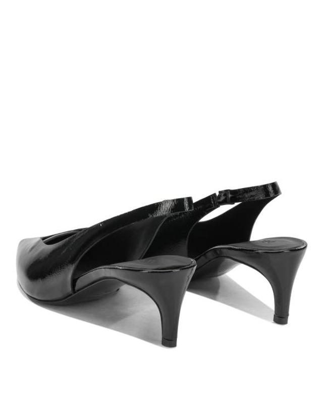 델 카를로 [해외직구] 26SS 델 칼로 힐 펌프스 12103PARISVETRO NERO Black 착용컷