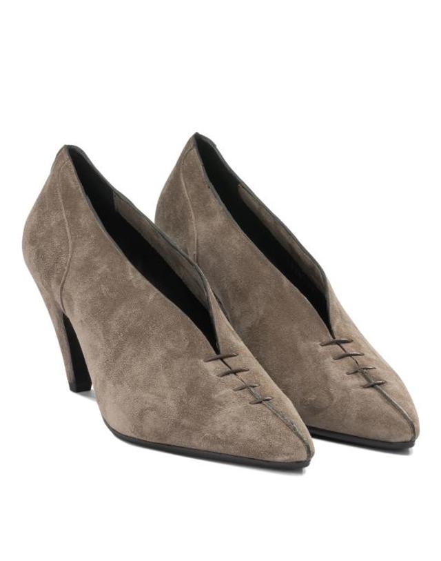 델 카를로 [해외직구] 26FW 델 칼로 힐 펌프스 12228QUEENSONIA LAVA Grey 착용컷