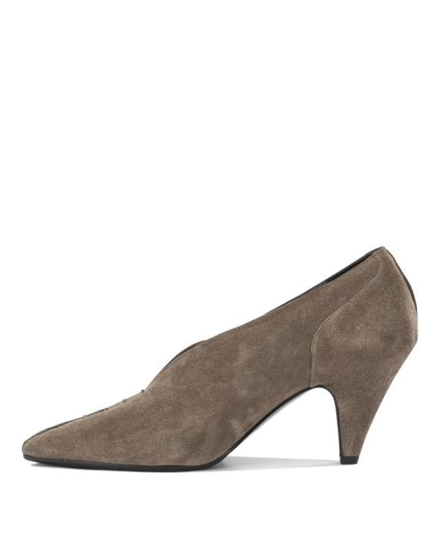 델 카를로 [해외직구] 26FW 델 칼로 힐 펌프스 12228QUEENSONIA LAVA Grey 착용컷