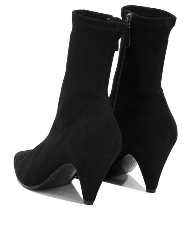 델 카를로 [해외직구] 26FW 델 칼로 부츠 12227QUEENKID STRETCH NERO Black 착용컷