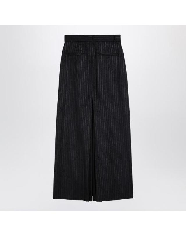 디파트먼트파이브 [해외직구] 24FW 디파트먼트5 롱 스커트 DG0372TS0167 Grey 착용컷