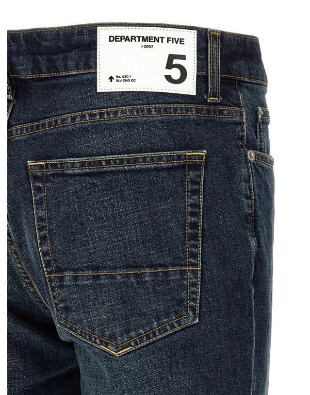 디파트먼트파이브 [해외직구] 26FW 디파트먼트5 데님 팬츠 UP52953D2DS0086419812 Blue 착용컷