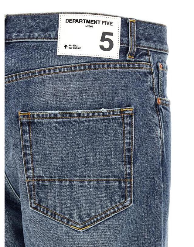 디파트먼트파이브 [해외직구] 26FW 디파트먼트5 데님 팬츠 UP50853D2DF0080236812 Blue 착용컷