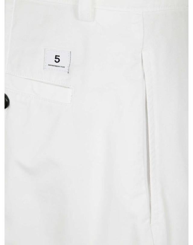 디파트먼트파이브 [해외직구] 25SS 디파트먼트5 수트 팬츠 UP03650M1TF0050001 White 착용컷