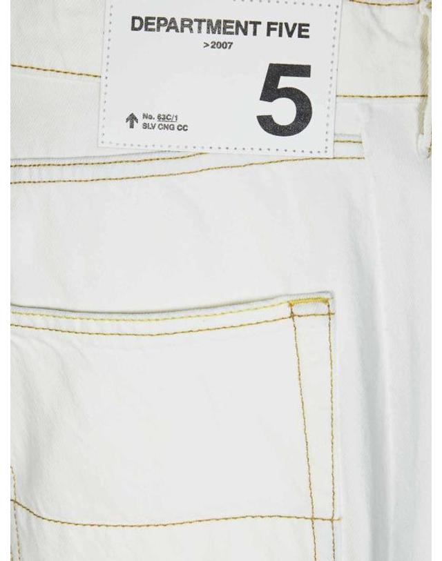 디파트먼트파이브 [해외직구] 26SS 디파트먼트5 데님 팬츠 DPUUP53952D2DF007836024 WHITE 착용컷