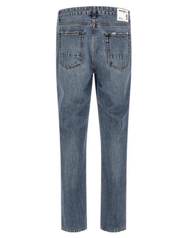 디파트먼트파이브 [해외직구] 26FW 디파트먼트5 데님 팬츠 UP52953D2DF0080236812 Blue 착용컷