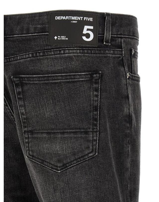 디파트먼트파이브 [해외직구] 26FW 디파트먼트5 데님 팬츠 UP52953D2DS0087034999 Black 착용컷