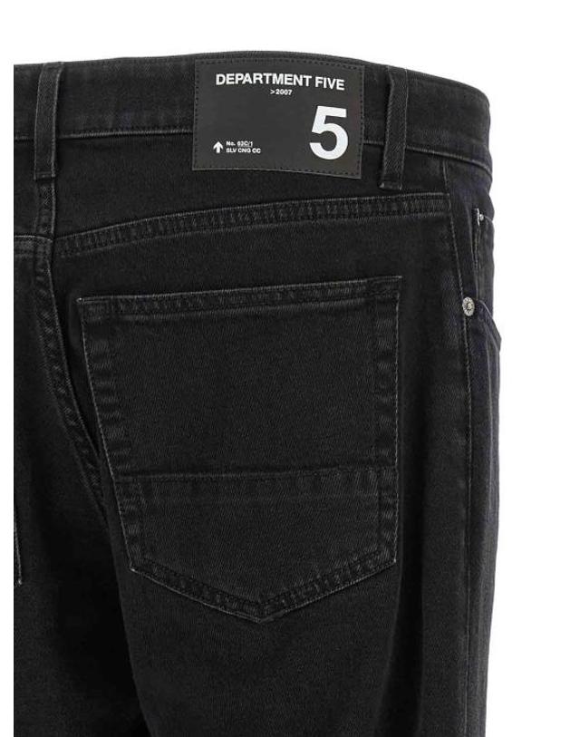 디파트먼트파이브 [해외직구] 26FW 디파트먼트5 데님 팬츠 UP52753D2DS0087107999 BLACK 착용컷