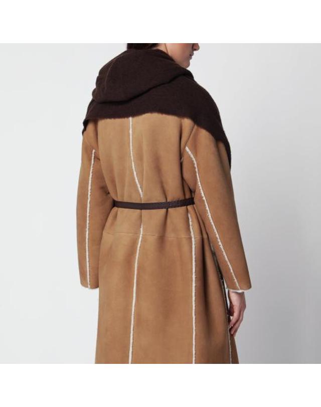 데스틴 [해외직구] 26FW 데스틴 머플러 스카프 OPUSCAPPWO Brown 착용컷
