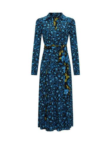 [해외직구] 24FW 다이앤 본 퍼스텐버그 미디 원피스 DVFDW3S005HFFFS Multicolor