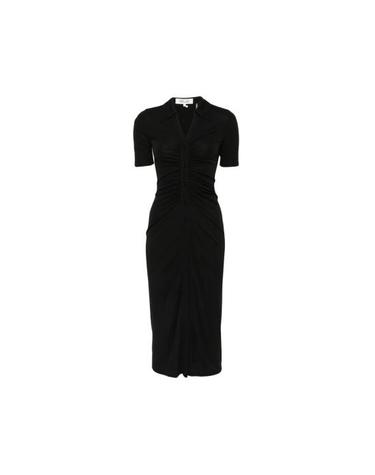 [해외직구] 26FW 다이앤 본 퍼스텐버그 롱 원피스 D878BBLACKMTJY BLACK