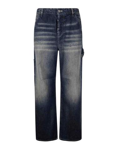 [해외직구] 24FW 디젤 스트레이트 팬츠 A0968709J9101 BLUE