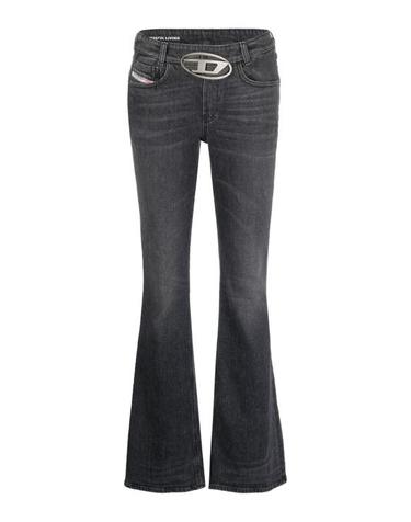 [해외직구] 24FW 디젤 스트레이트 팬츠 A114560CKAH02 BLACK