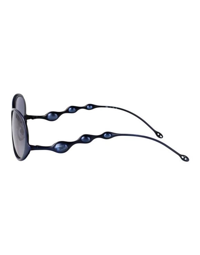 디젤 [해외직구] 25SS 디젤 선글라스 0DL1014 102414 SHINY BRUSHED ANTIQUE BLUE 착용컷