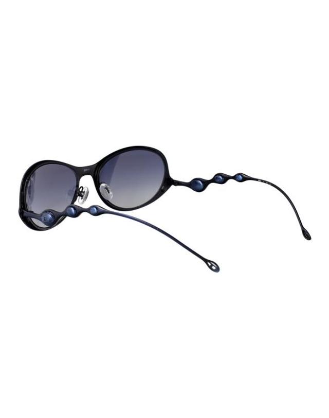 디젤 [해외직구] 25SS 디젤 선글라스 0DL1014 102414 SHINY BRUSHED ANTIQUE BLUE 착용컷