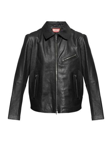 [해외직구] 26SS 디젤 가죽 자켓 A220270IGAM 9XX BLACK