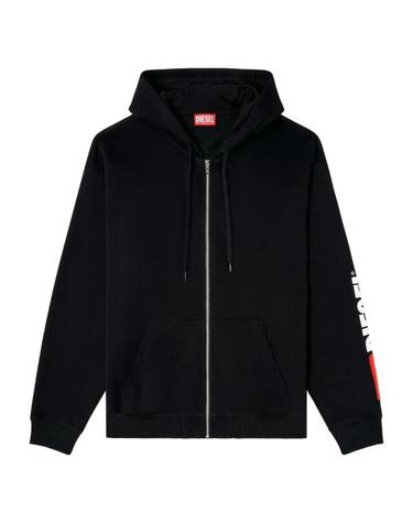 [해외직구] 26FW 디젤 s boxt zip hood div 후드집업 A200220GEAD 9XX BLACK
