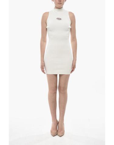 디젤 [해외직구] 디젤 숏 원피스 A12396 0DLAX 129 White