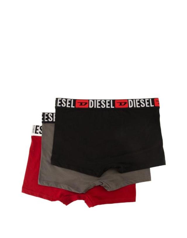 디젤 [해외직구] 26SS 디젤 Umbx 데미안 박서 브리프 3팩 00ST3V0DDAIE7449 Black Grey Red 착용컷