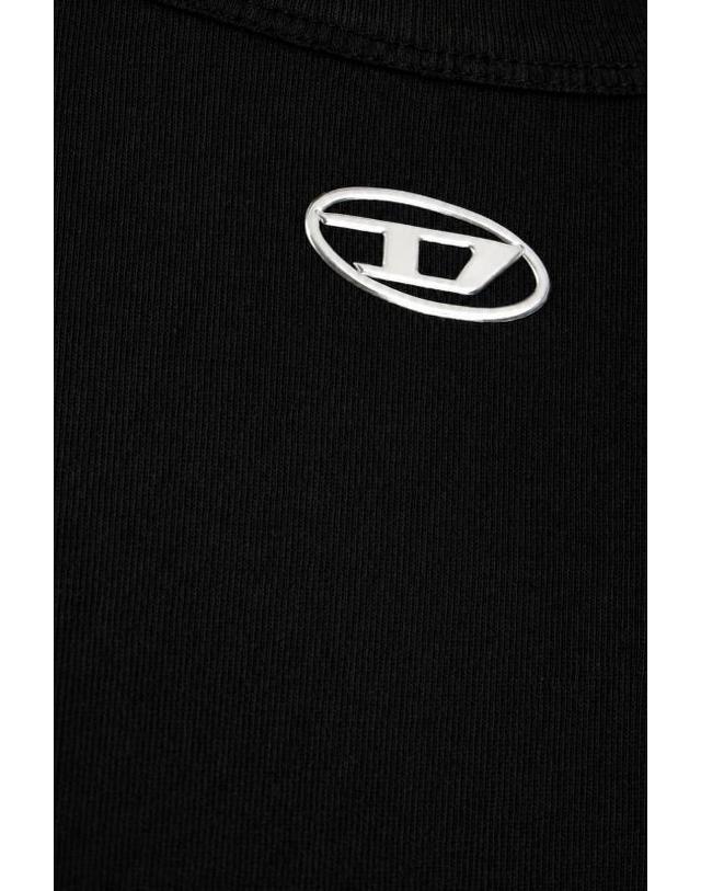 디젤 [해외직구] 26FW 디젤 T 노미 Od S1 코튼 티셔츠 A203990JMBB 900 BLACK 착용컷