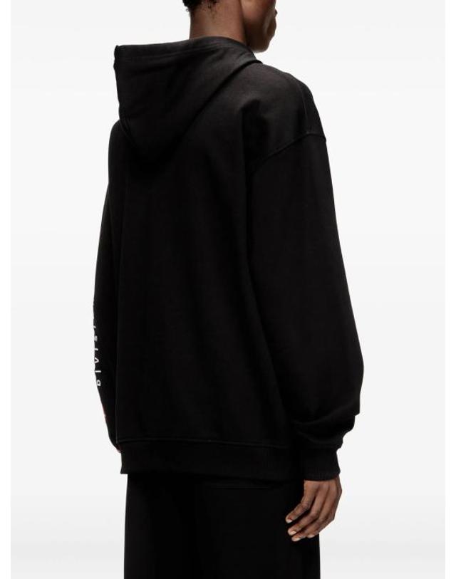 디젤 [해외직구] 26FW 디젤 s boxt zip hood div 후드집업 A200220GEAD 9XX BLACK 착용컷