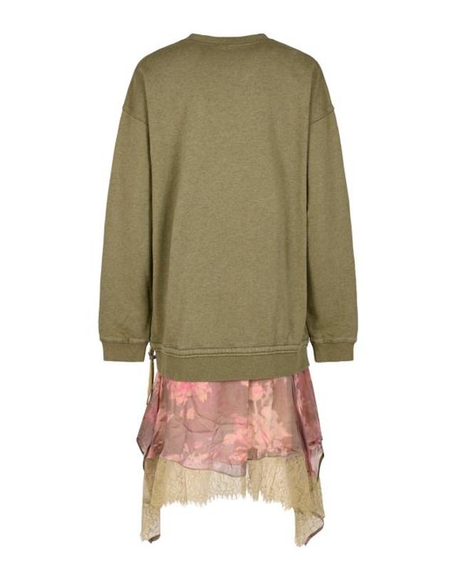 디젤 [해외직구] 26FW 디젤 미디 원피스 A22240 0SJBS5LEA 착용컷