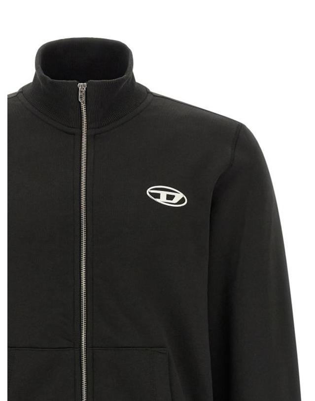 디젤 [해외직구] 26FW 디젤 긴팔 티셔츠 DI336947BM BLACK 착용컷