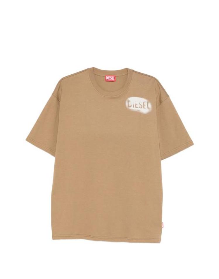 [해외] 26SS 디젤 반팔 티셔츠 A199810QIAM7DG BEIGE E7Y4XX71032