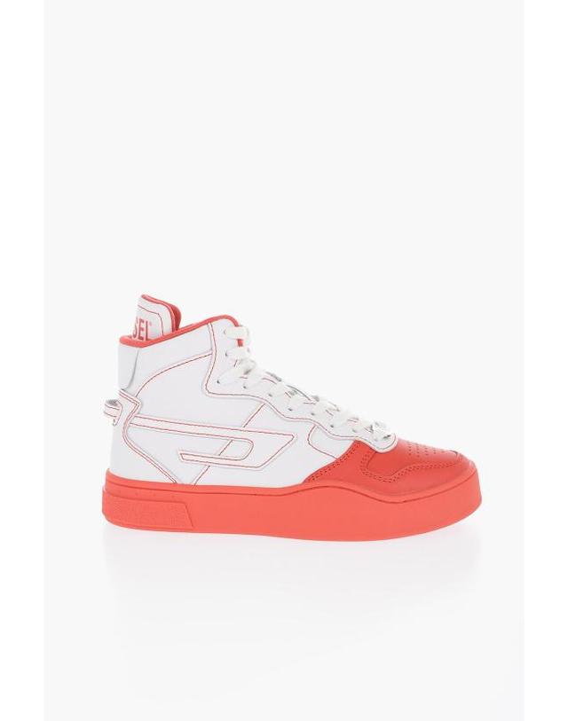 디젤 [해외직구] 디젤 스니커즈 Y02961 PR013 H8985 Bianco Rosso 착용컷